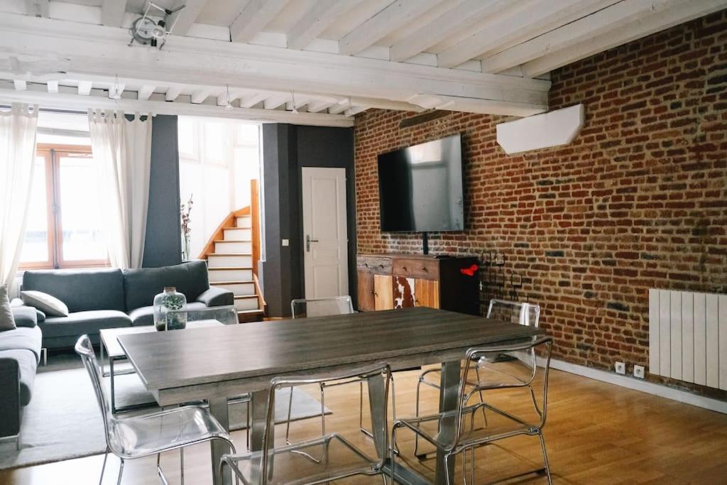 Magnifique Duplex De 90M² Au Coeur De Lille Apartman Kültér fotó