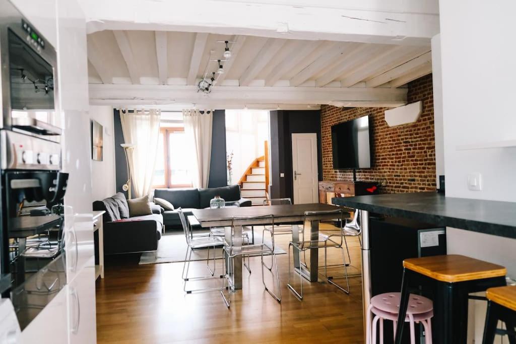 Magnifique Duplex De 90M² Au Coeur De Lille Apartman Kültér fotó